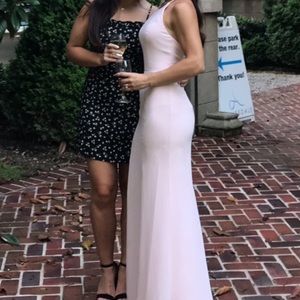 Bella Bridesmaids Blush Pink Bridesmaids Dress